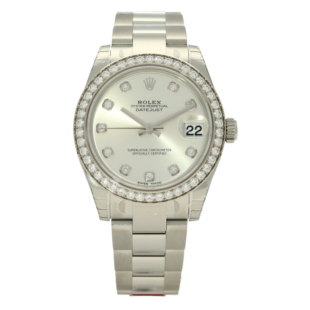 Datejust 178384 – Midsize Watch – Diamond Bezel - Unworn 2019