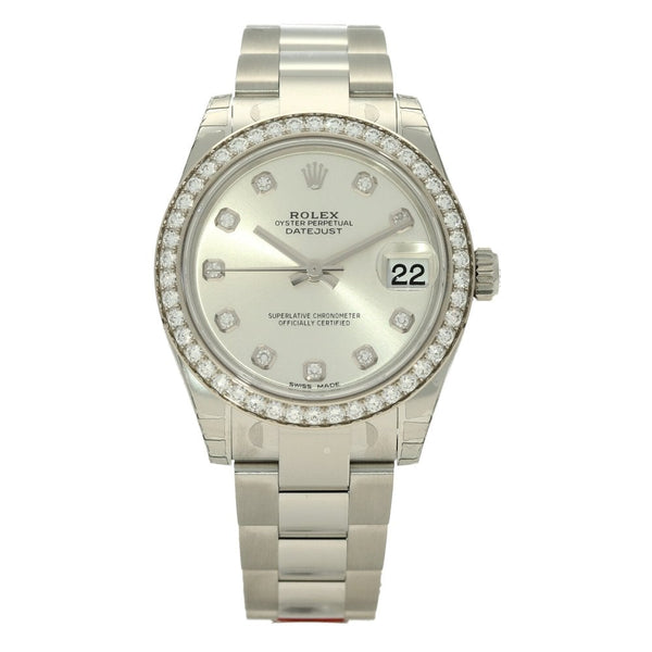 Datejust 178384 – Midsize Watch – Diamond Bezel - Unworn 2019