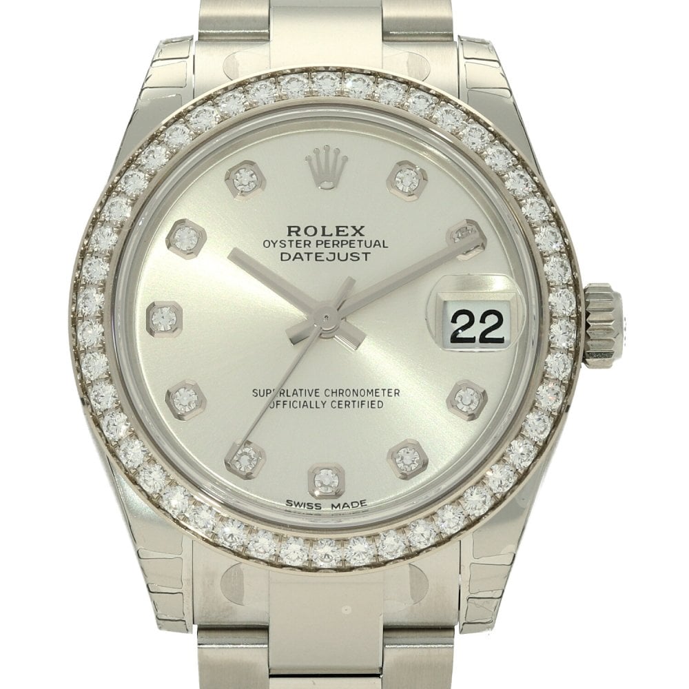 Datejust 178384 – Midsize Watch – Diamond Bezel - Unworn 2019