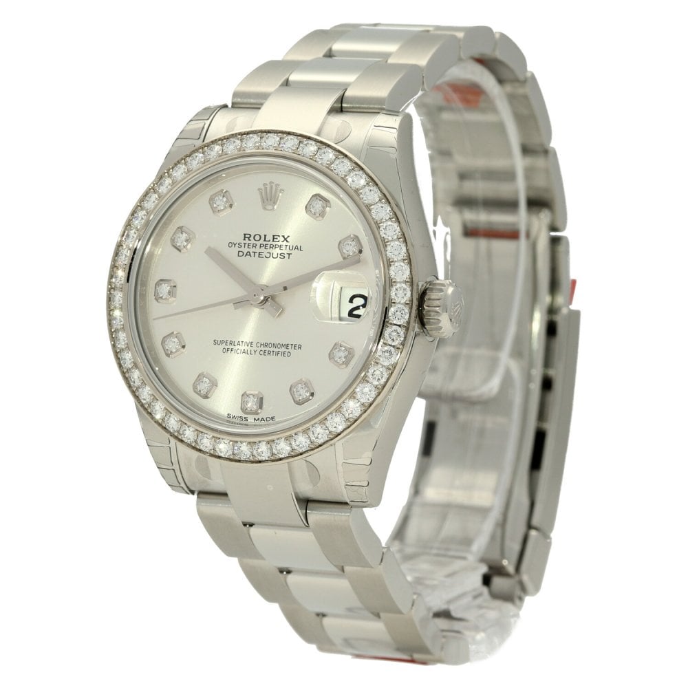 Datejust 178384 – Midsize Watch – Diamond Bezel - Unworn 2019