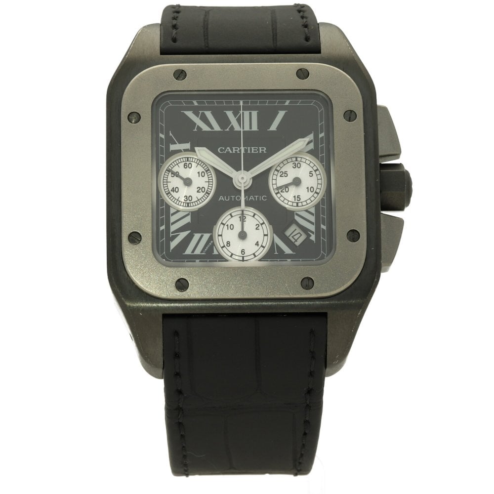 Santos W2020005 - Gents Watch - Leather Strap - 2014