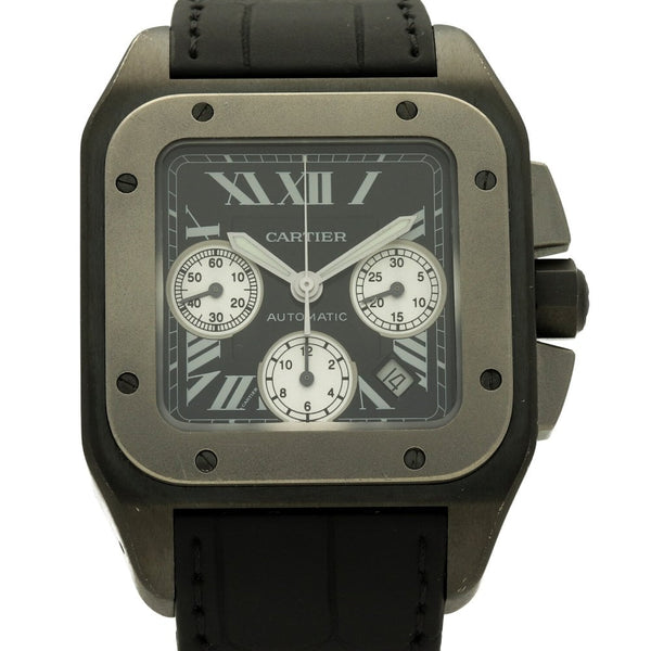 Santos W2020005 - Gents Watch - Leather Strap - 2014