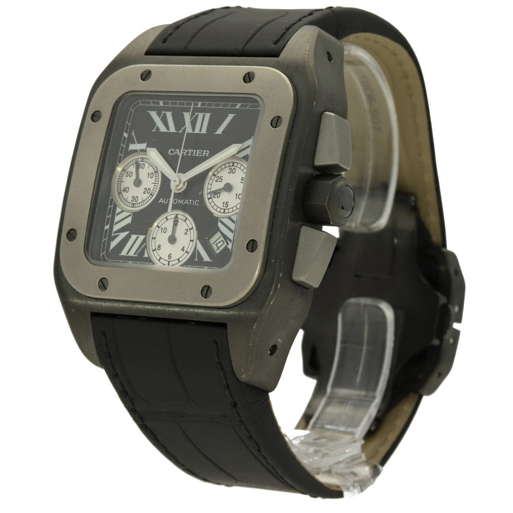 Santos W2020005 - Gents Watch - Leather Strap - 2014
