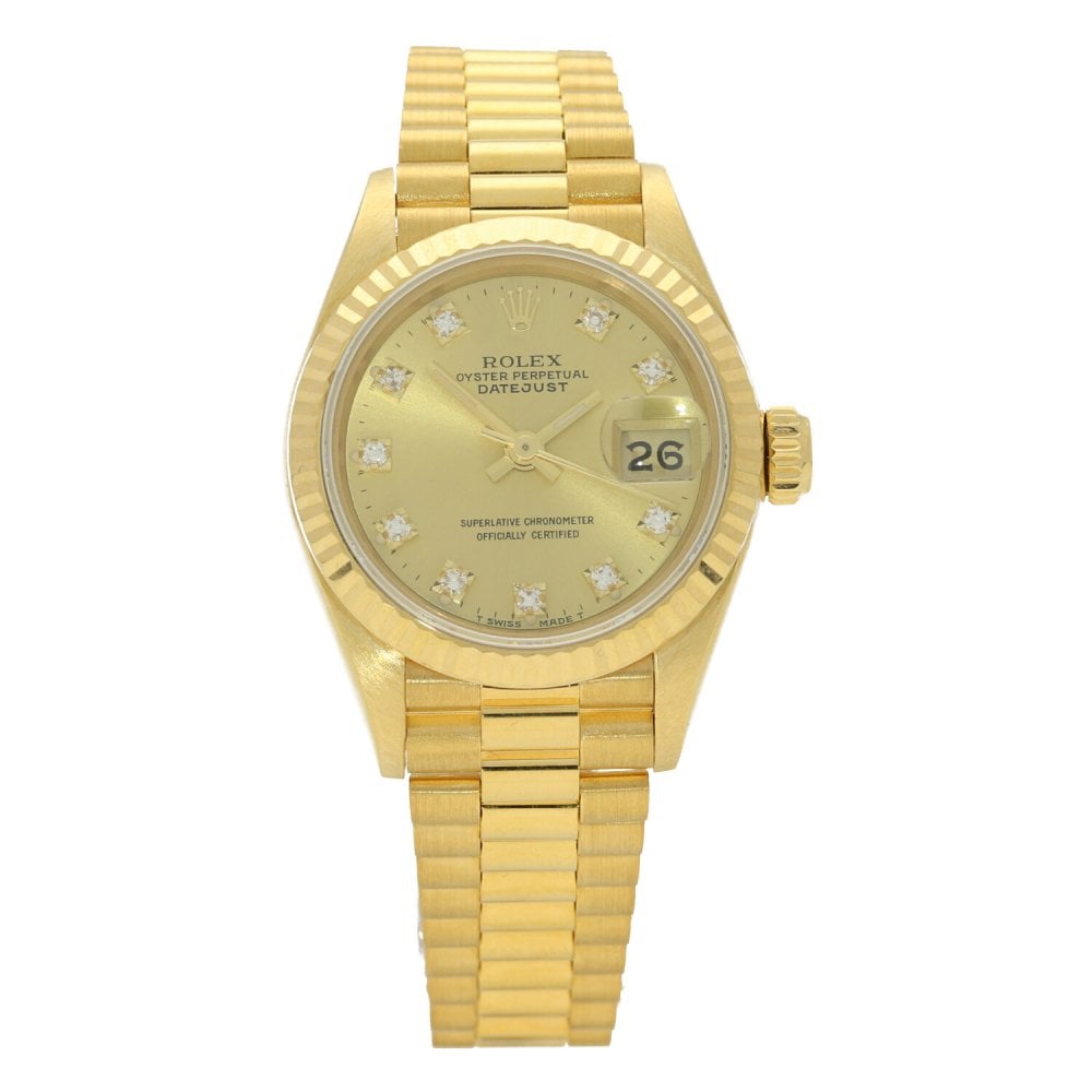 Datejust 69178 - Ladies Gold Watch - 1986