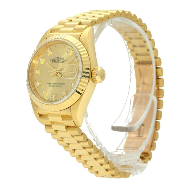 Datejust 69178 - Ladies Gold Watch - 1993
