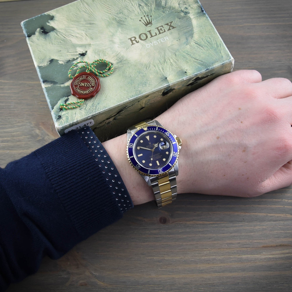 Submariner 16613 – Gents Watch – Blue Dial - 1989
