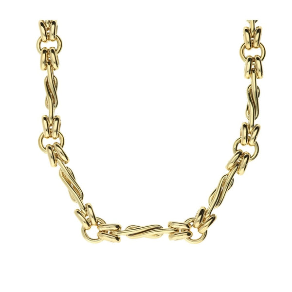 9ct Yellow Gold 19-Inch Necklace - 52.7g