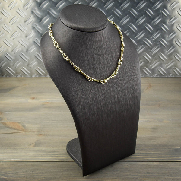 9ct Yellow Gold 19-Inch Necklace - 52.7g