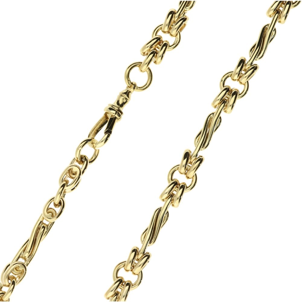 9ct Yellow Gold 19-Inch Necklace - 52.7g