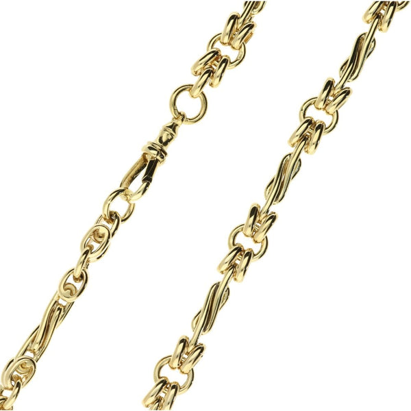9ct Yellow Gold 19-Inch Necklace - 52.7g