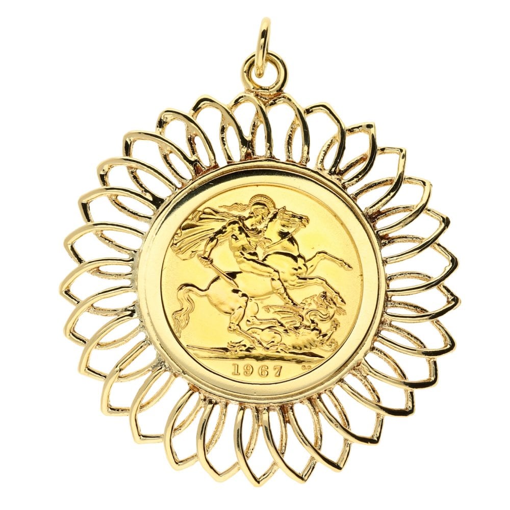 1967 Gold Full-Sovereign Pendant - 13.2g