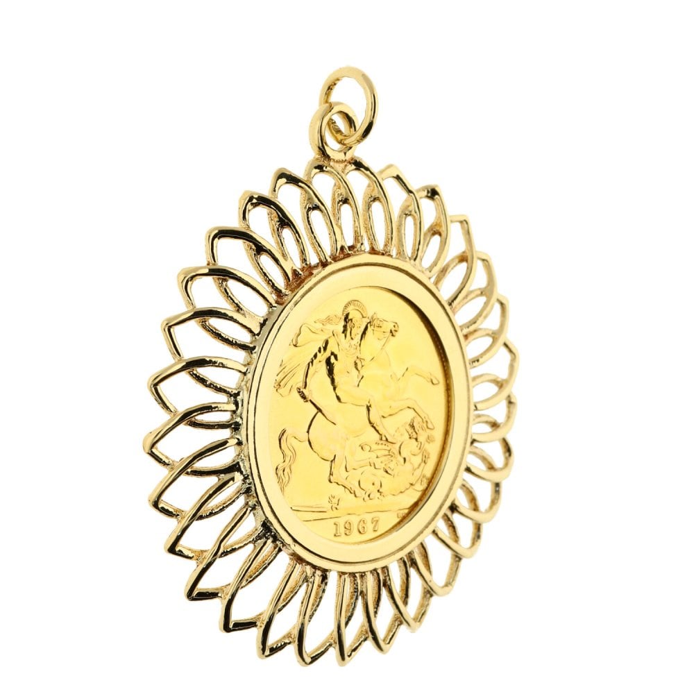 1967 Gold Full-Sovereign Pendant - 13.2g