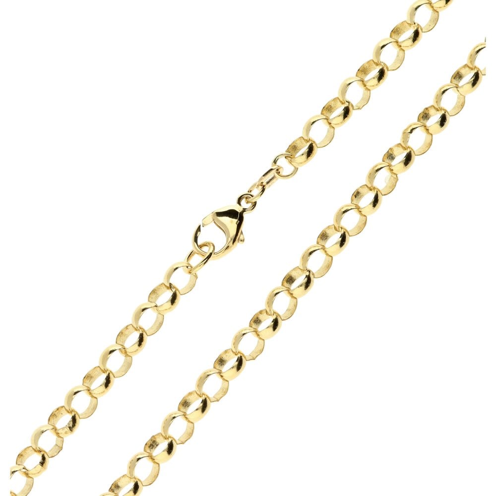 9ct Gold Large Crucifix & Chain - 59.1g