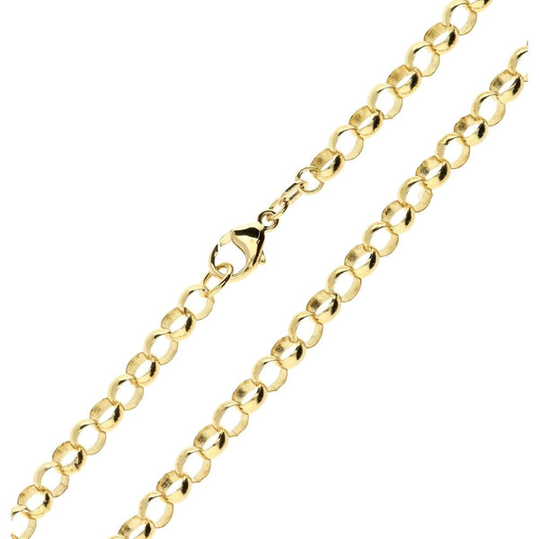 9ct Gold Large Crucifix & Chain - 59.1g
