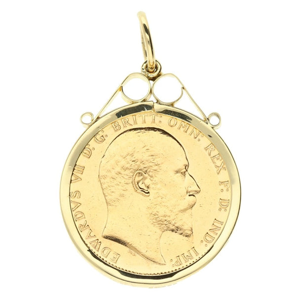 1903 Gold Full-Sovereign Pendant - 9.4g