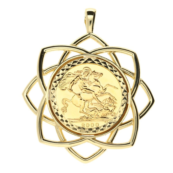 2000 Gold Full-Sovereign Pendant - 15.2g