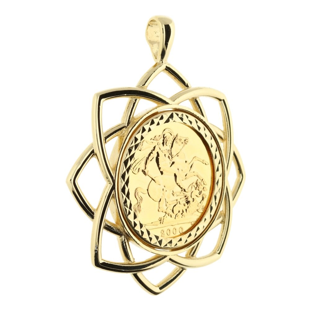 2000 Gold Full-Sovereign Pendant - 15.2g