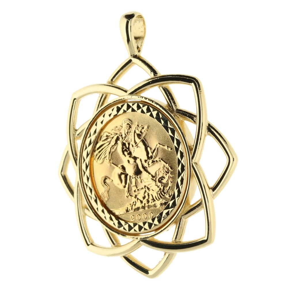 2000 Gold Full-Sovereign Pendant - 15.2g