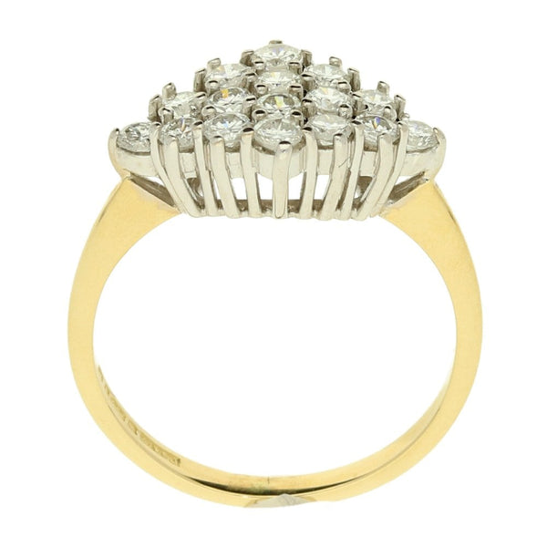 18ct Yellow Gold Diamond Ring - 0.48ct