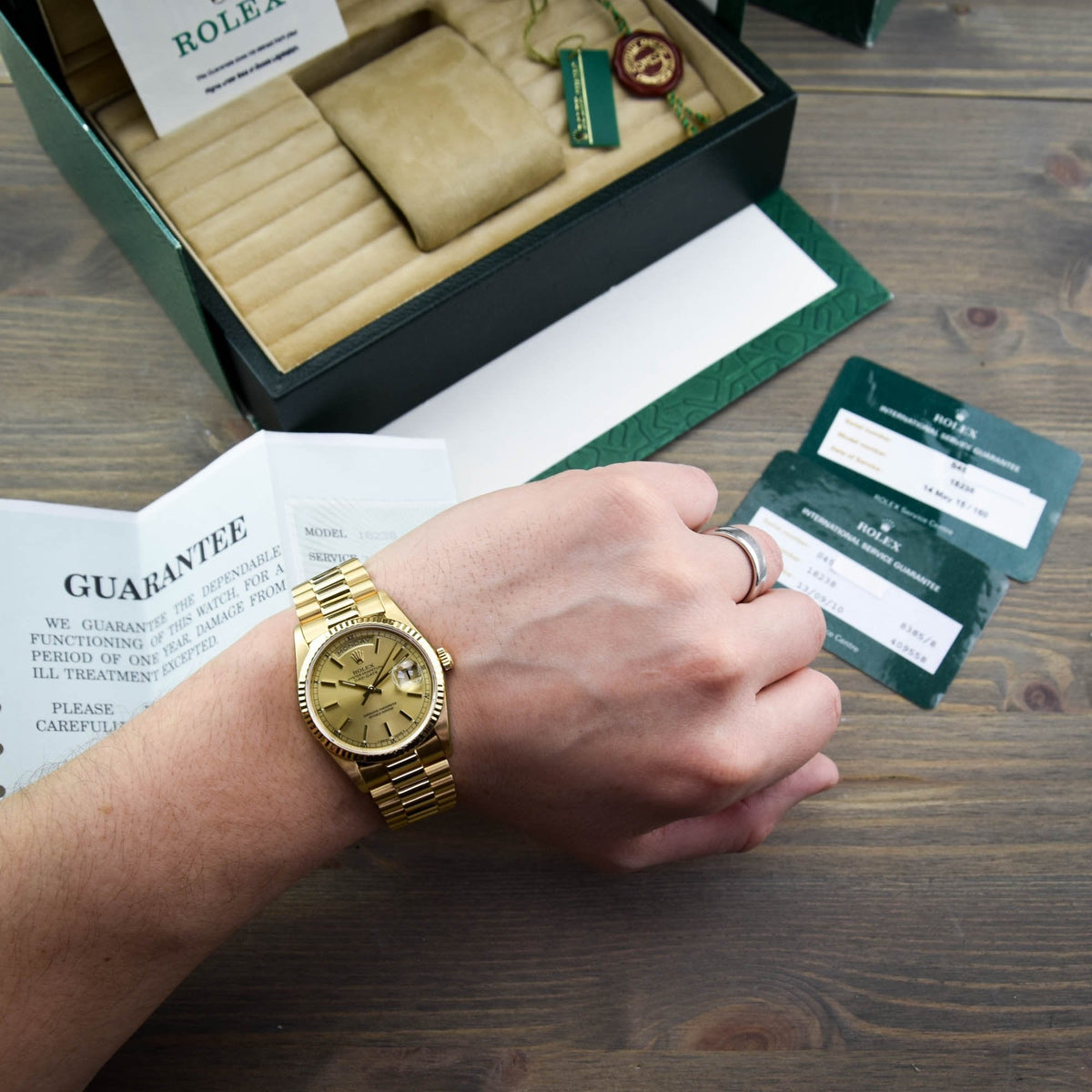 Day-Date 18238 - Gents Watch - Champagne Dial - 1995