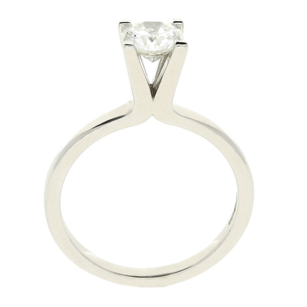 18ct White Gold Diamond Engagement Ring - 0.75ct