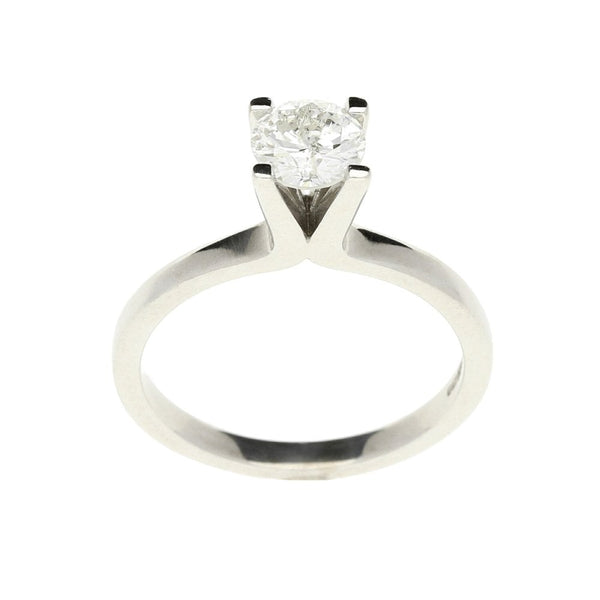 18ct White Gold Diamond Engagement Ring - 0.75ct