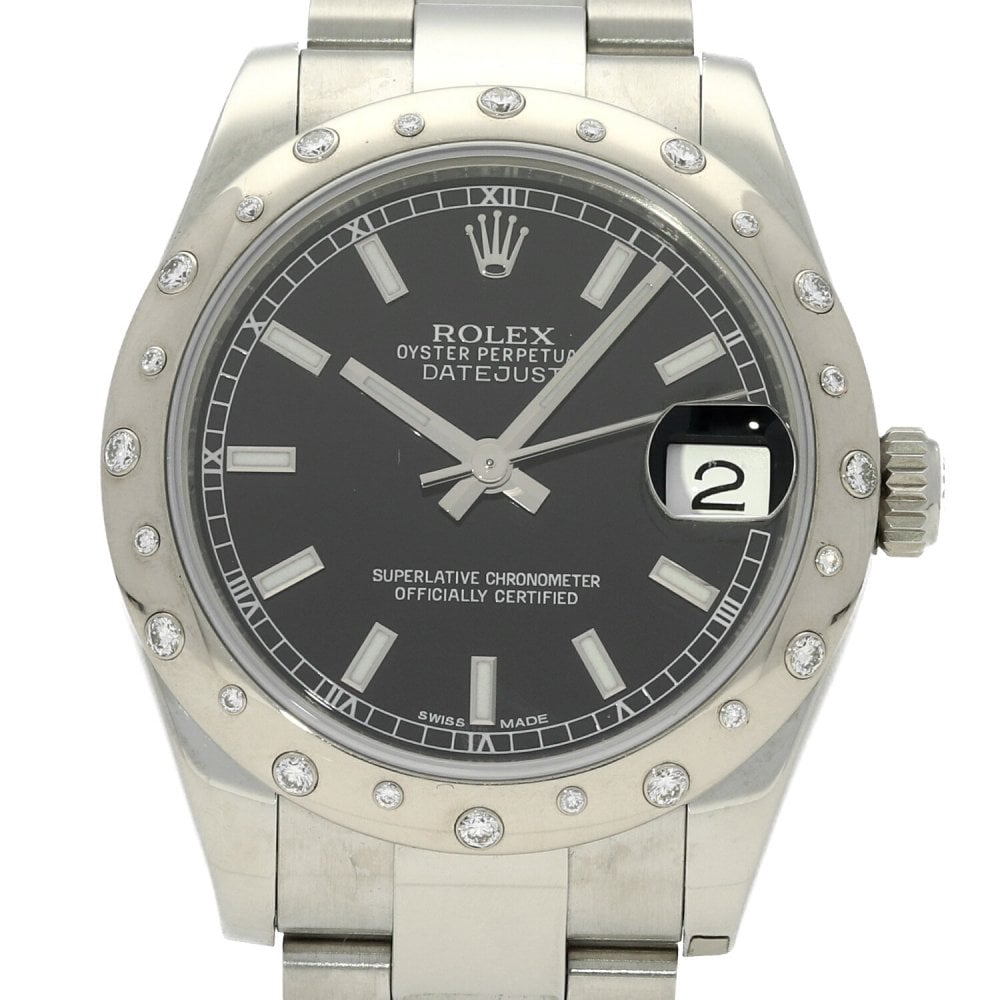 Datejust 178344 - Midsize Watch - Diamond Bezel - 2013