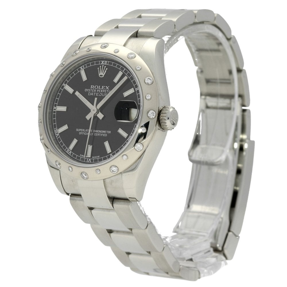 Datejust 178344 - Midsize Watch - Diamond Bezel - 2013
