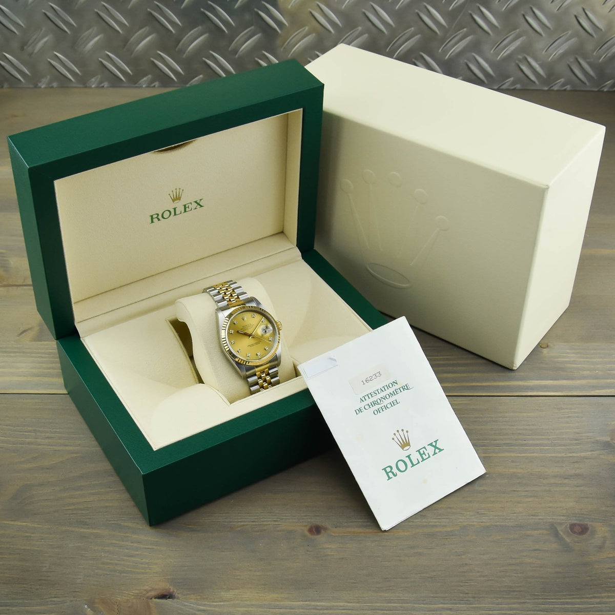 Datejust 16233 - Diamond Dial - 1993