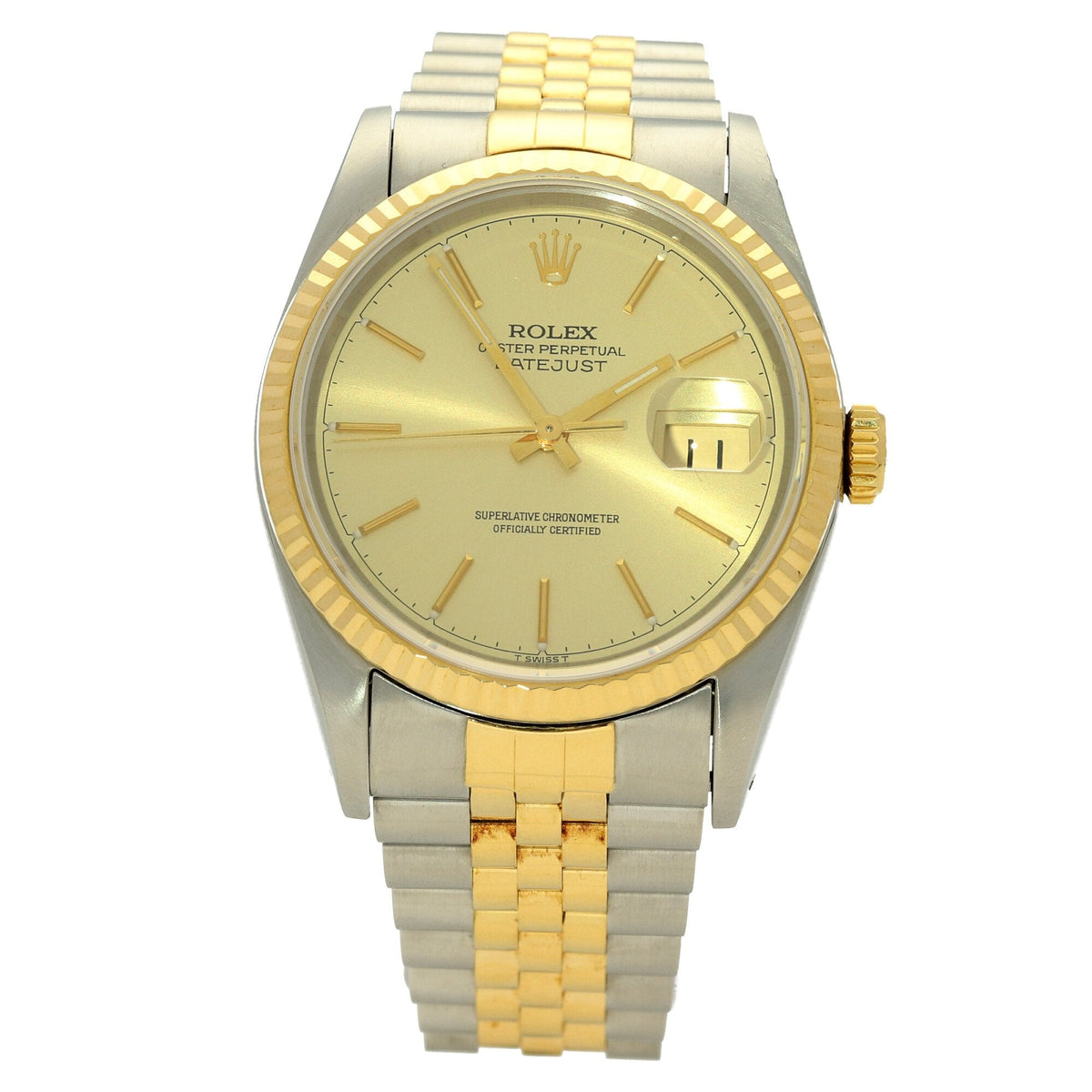 Datejust 16233 - Champagne Dial - 1994