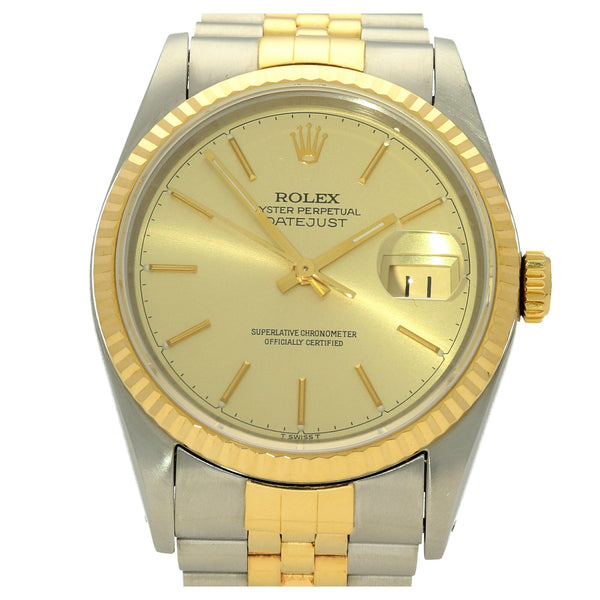 Datejust 16233 - Champagne Dial - 1994