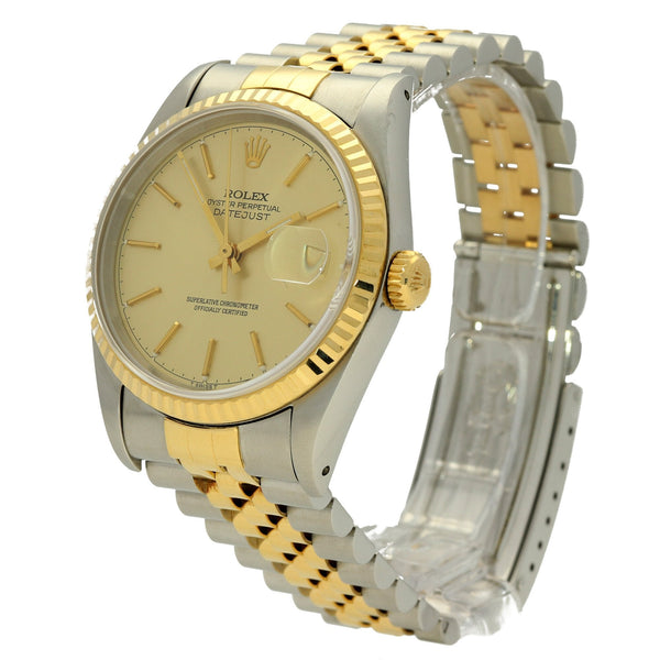 Datejust 16233 - Champagne Dial - 1994