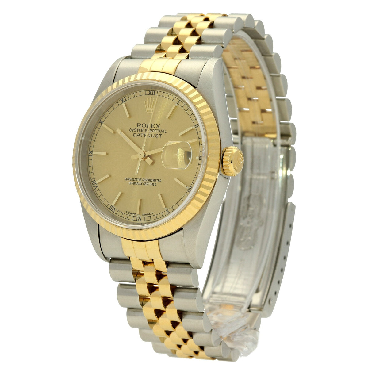 Datejust 16233 - Gents Watch - Champagne Dial - 1997