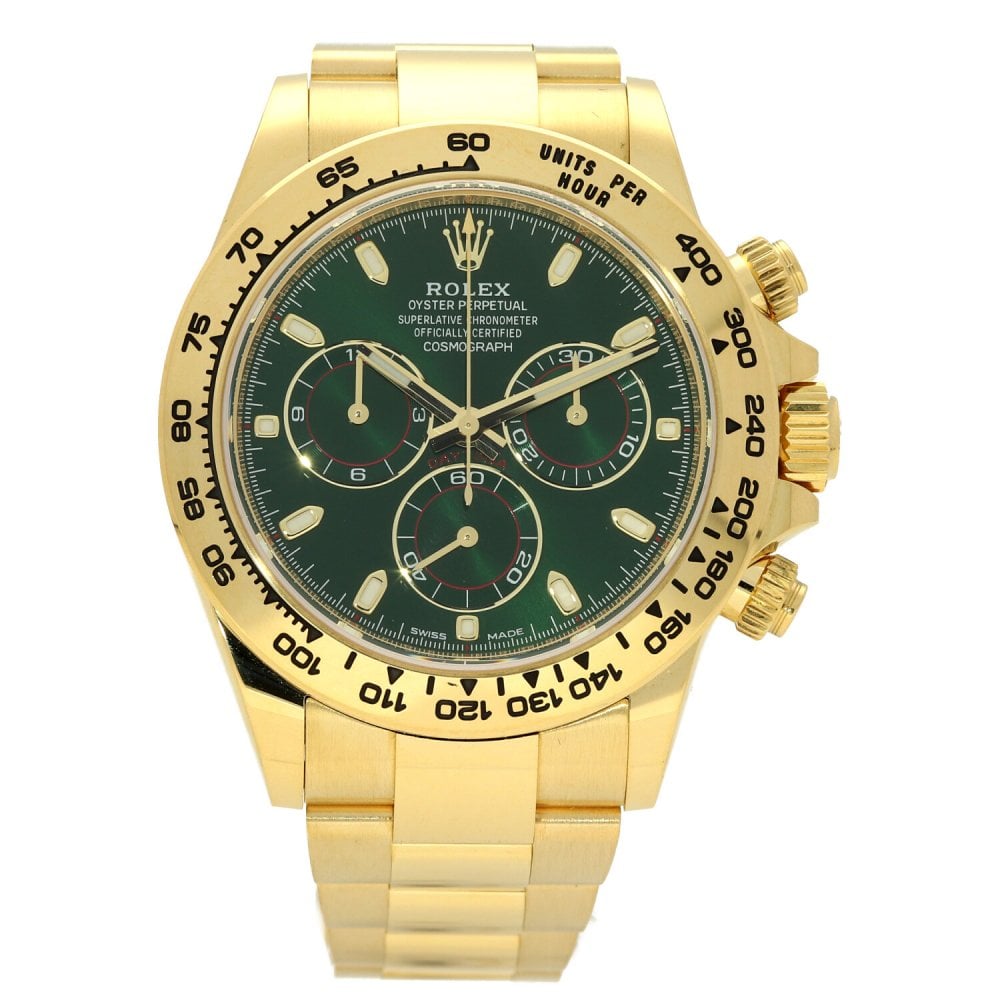 Cosmograph Daytona 116508 - Green Dial - 2018