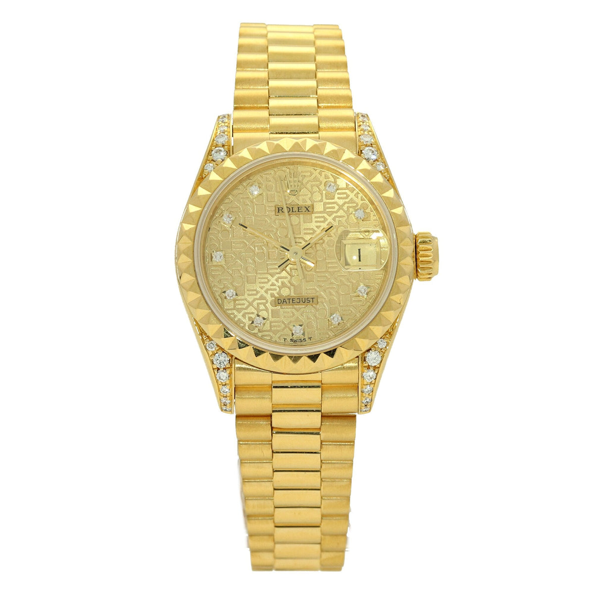 Datejust 69188 - Diamond Set - Pyramid Bezel - 1995