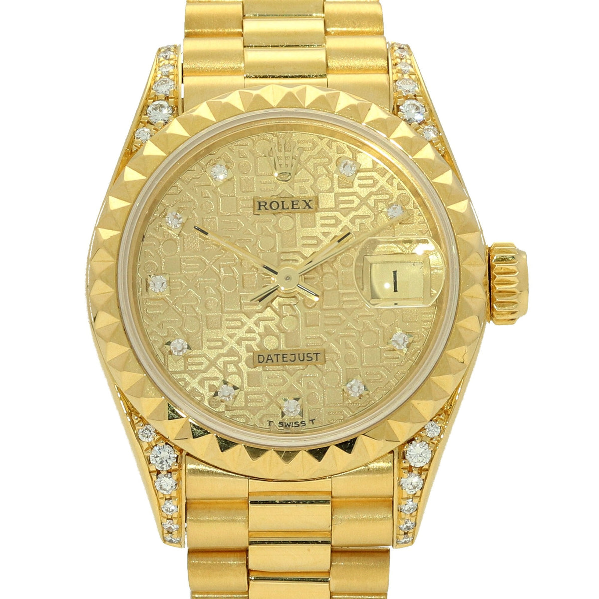 Datejust 69188 - Diamond Set - Pyramid Bezel - 1995