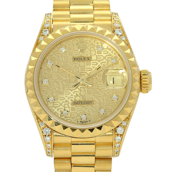 Datejust 69188 - Diamond Set - Pyramid Bezel - 1995