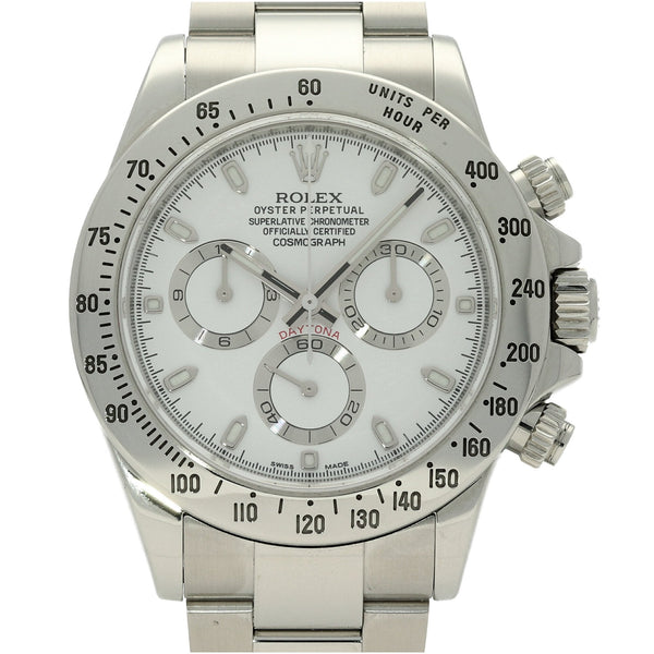 Cosmograph Daytona 116520 - White Dial - 2015