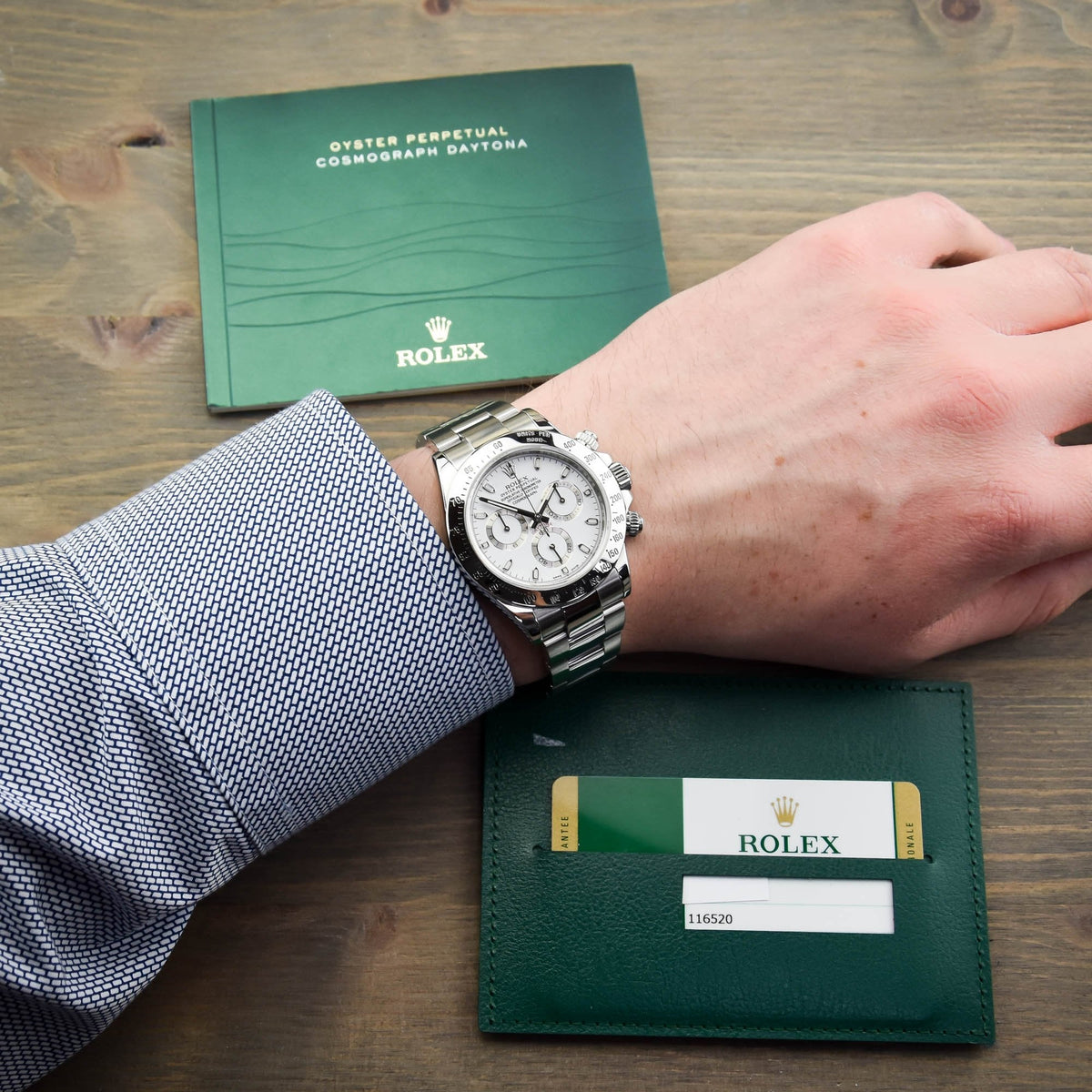 Cosmograph Daytona 116520 - White Dial - 2015
