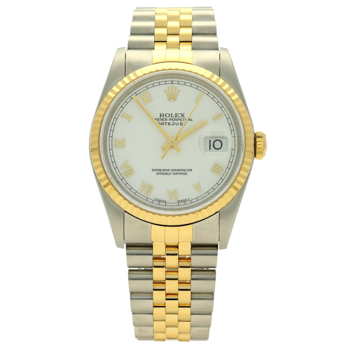 Datejust 16233 - White Roman Dial - 1994