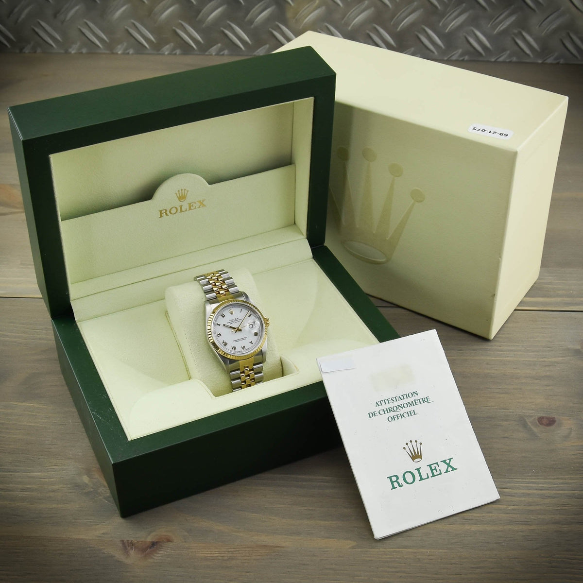 Datejust 16233 - White Roman Dial - 1994