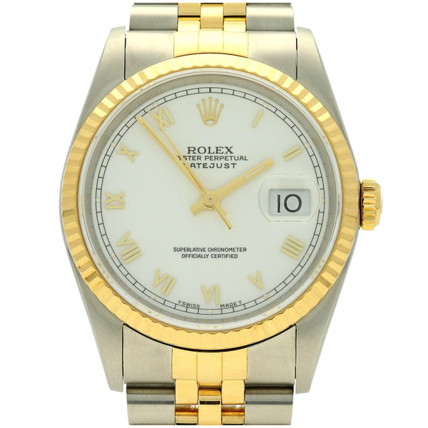 Datejust 16233 - White Roman Dial - 1994