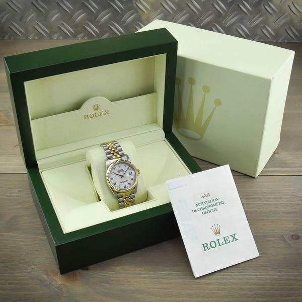Datejust 16233 - White Dial - 2000