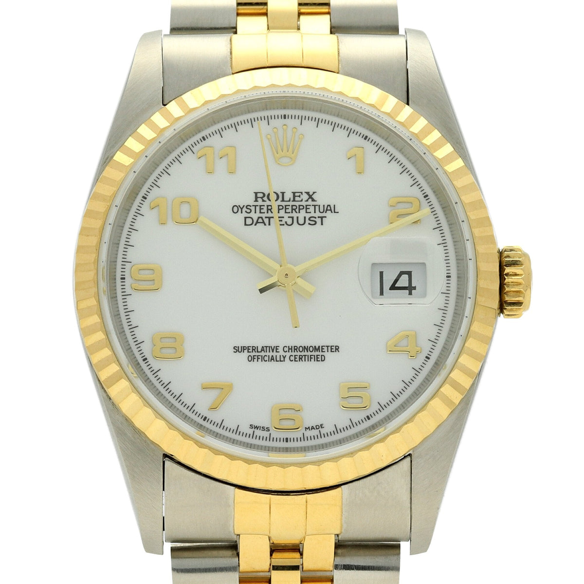 Datejust 16233 - White Dial - 2000