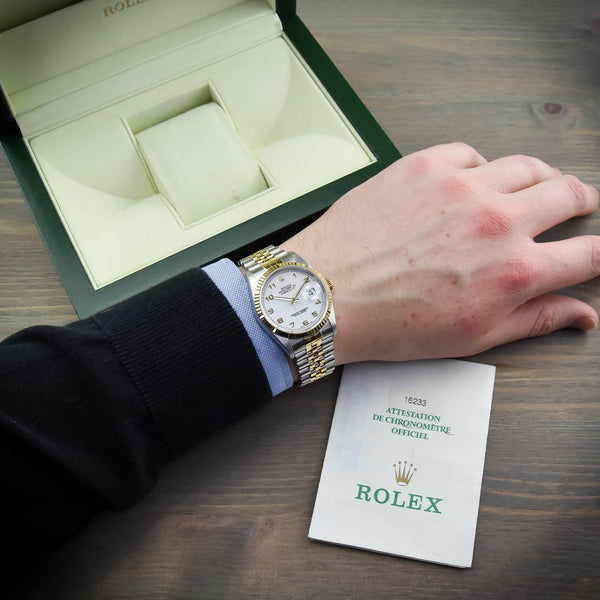 Datejust 16233 - White Dial - 2000