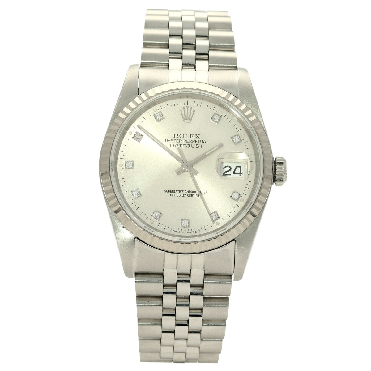 Datejust 16234 - Gents Watch - Diamond Dial - 1987