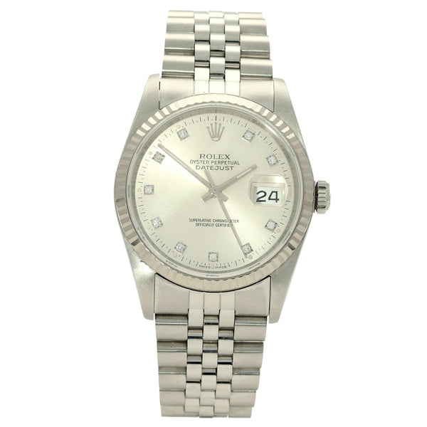 Datejust 16234 - Gents Watch - Diamond Dial - 1987