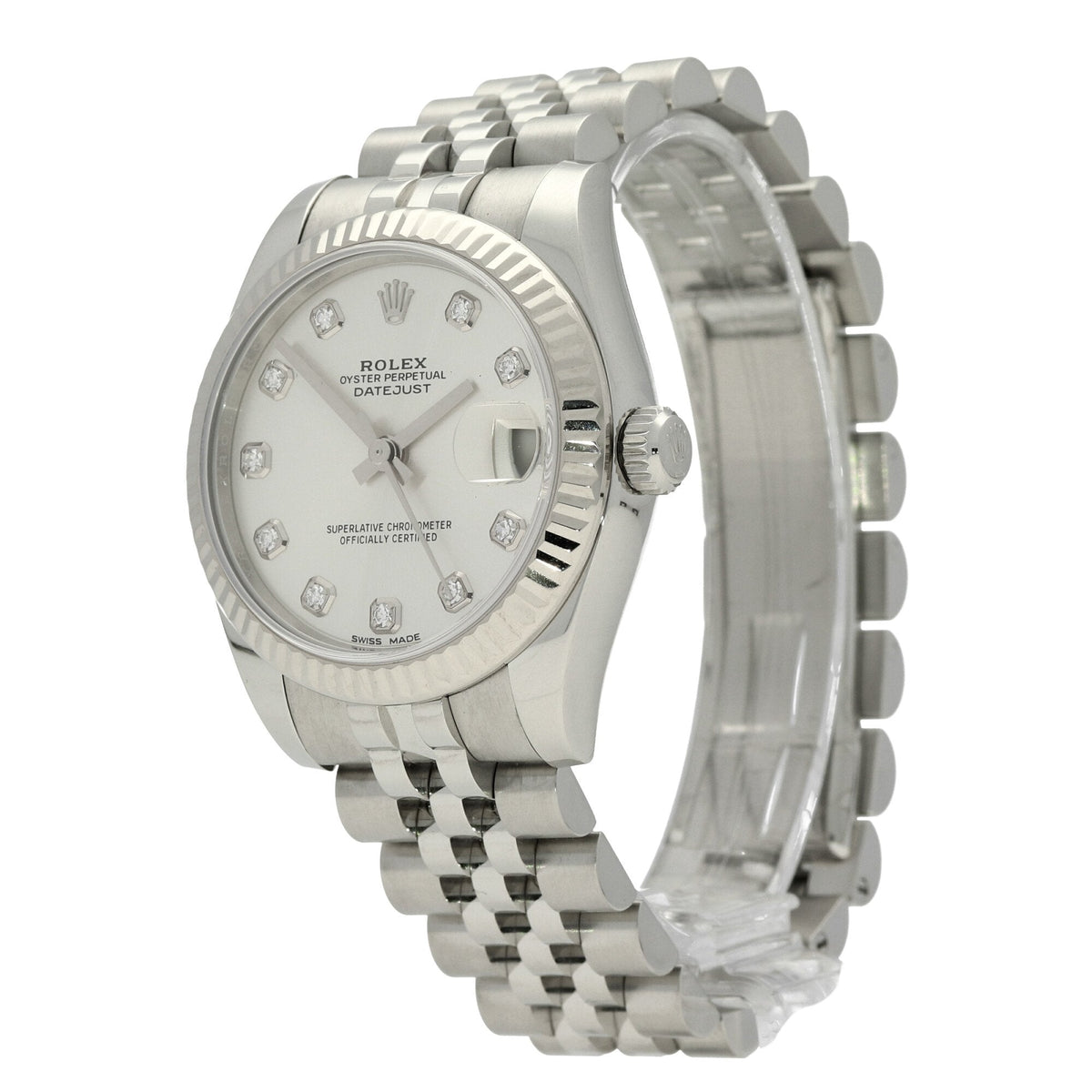 Datejust 178274 - Silver Diamond Dial - 2018