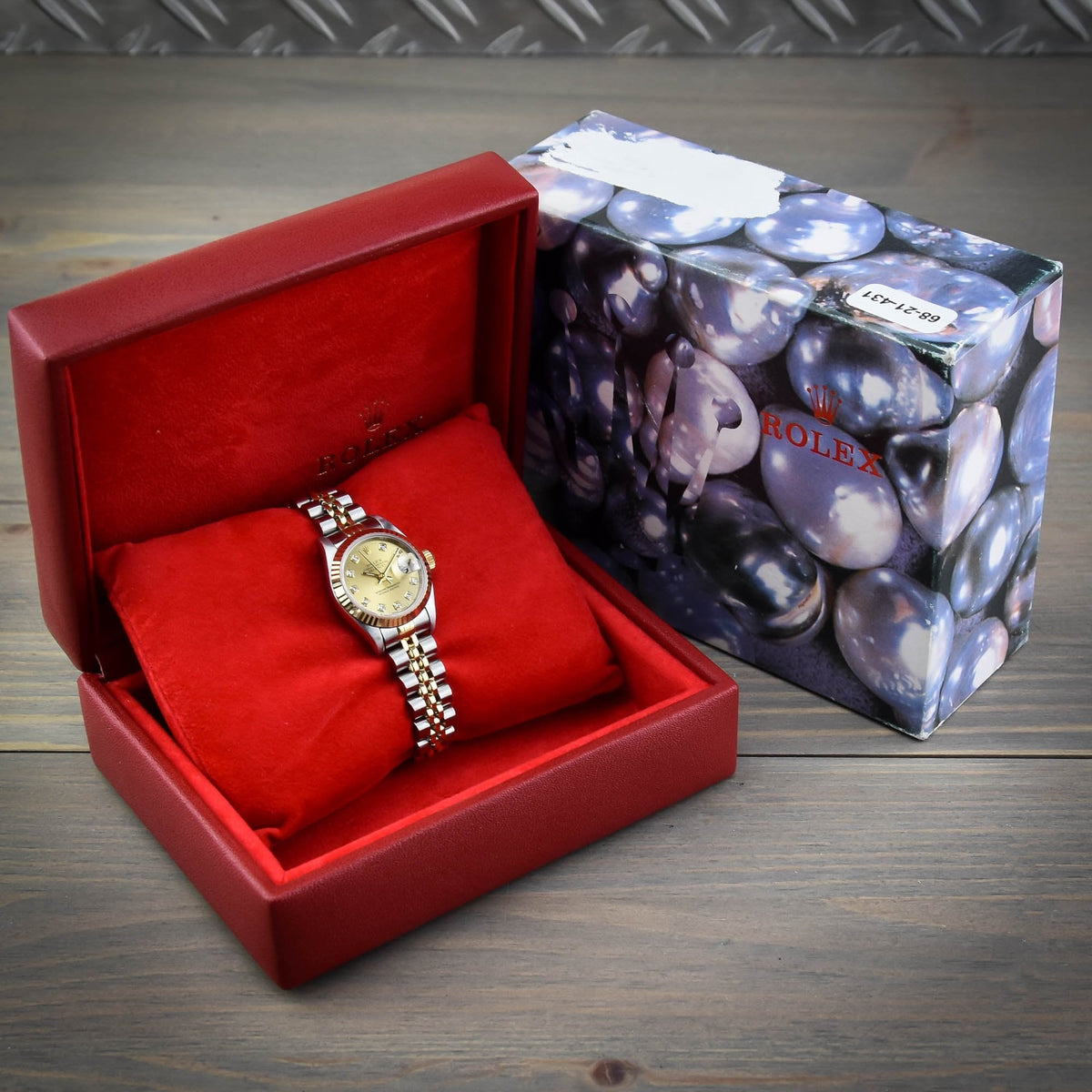 Datejust 69173 - Champagne Diamond Dial - 1994