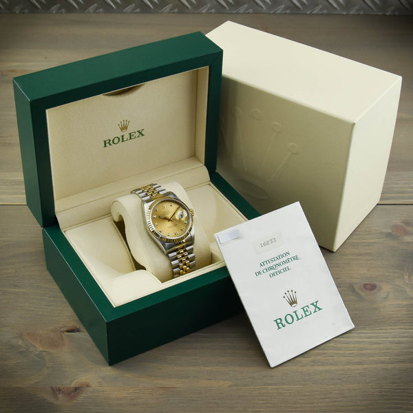 Datejust 16233 - Gents Watch - Diamond Dial - 1994